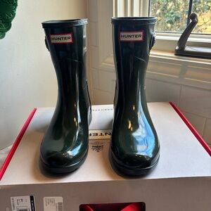 Hunter Original Refined Short Gloss Boot